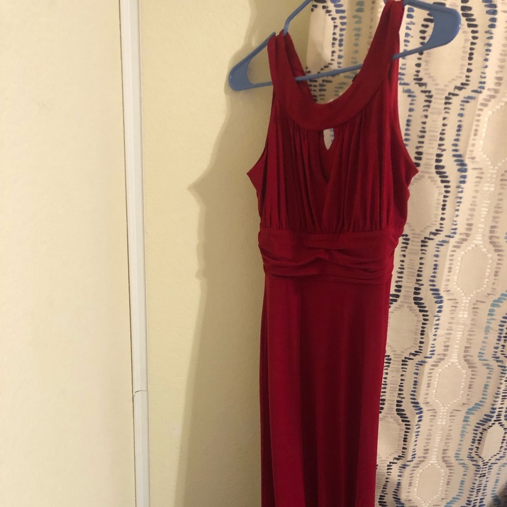 Red dress